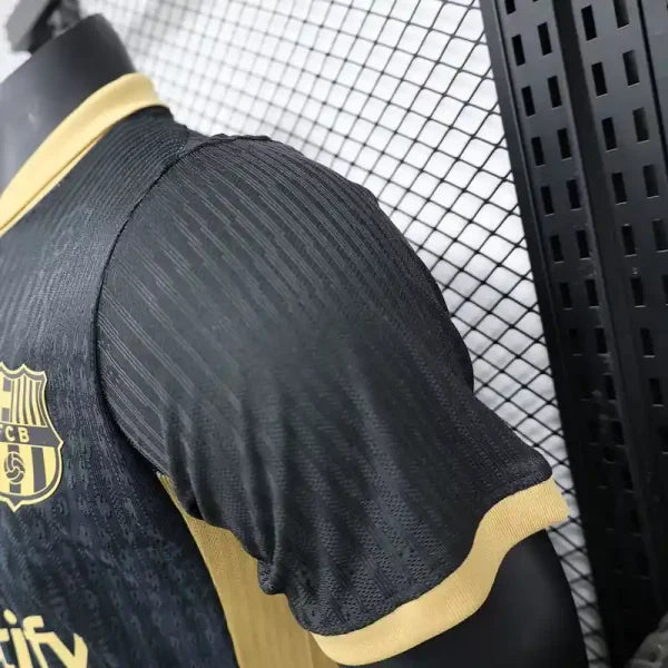 Maillot FC Barcelone 24/25 – Édition Spéciale Noir Or