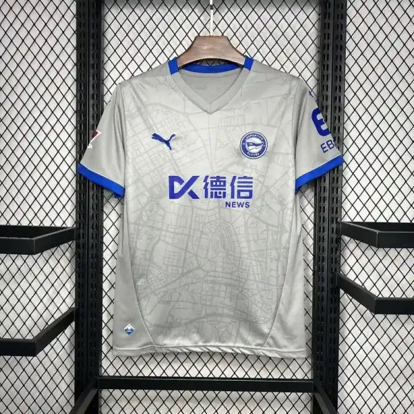 Maillot Alaves 24/25 Extérieur- Gris- Homme