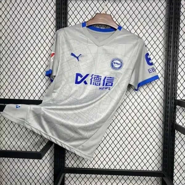 Maillot Alaves 24/25 Extérieur- Gris- Homme
