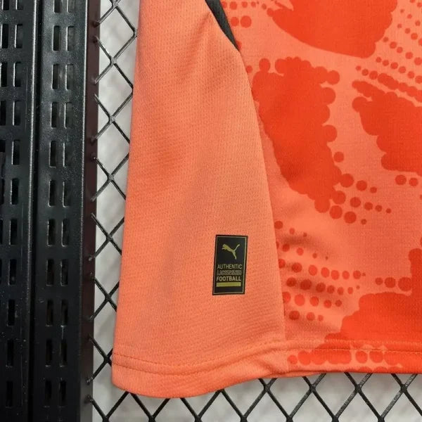 Maillot Manchester City FC 2024/2025 – Maillot Gardien Homme (Orange, Version Joueur)