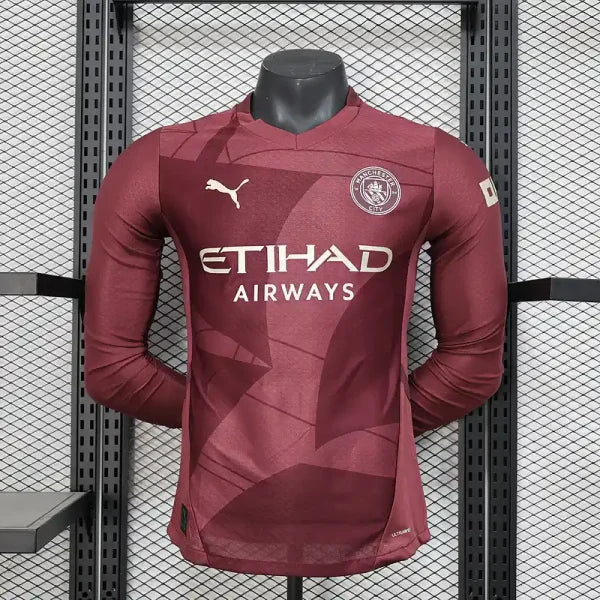 Maillot Manchester City FC 2024/2025 – Maillot Third Homme (Manches Longues)