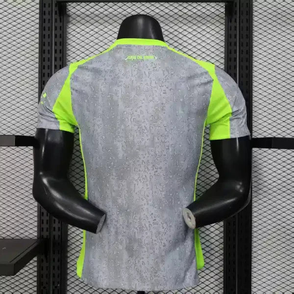 Maillot Manchester City FC 2025/2026 – Maillot Extérieur Homme (Gris à Effet Gouttes, Version Joueur)