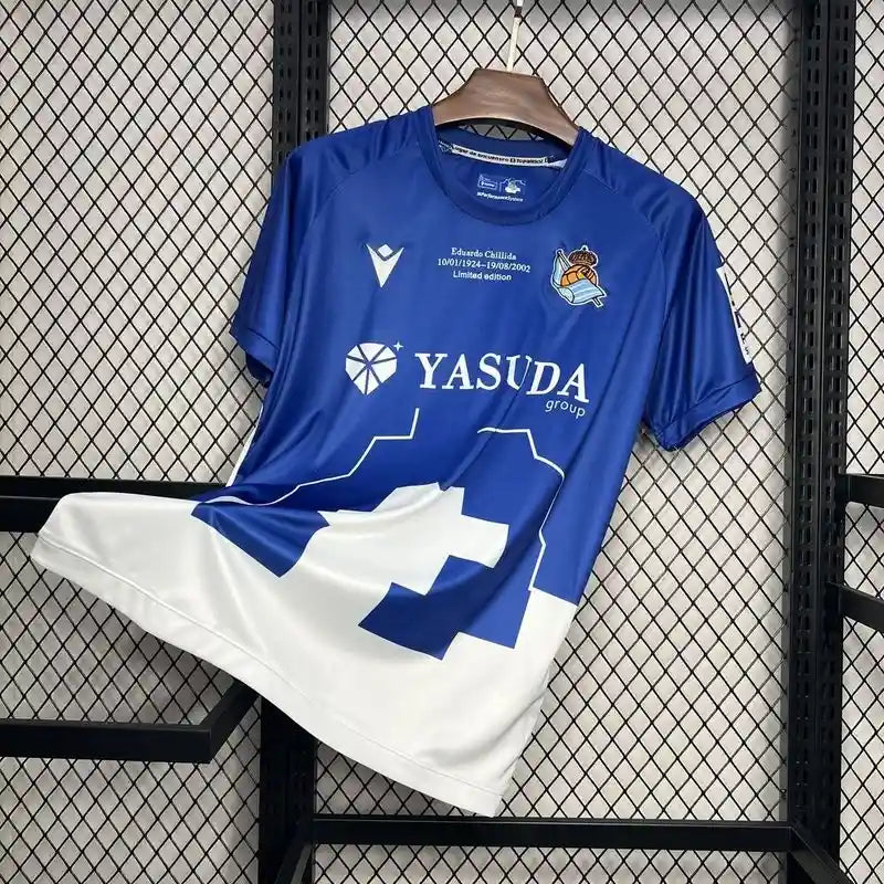 Maillot Real Sociedad 2024/2025 – Édition Spéciale “Chillida” – Homme