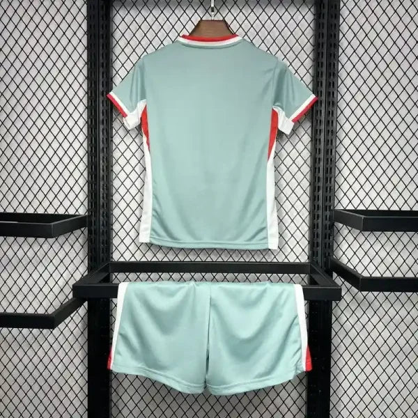 Ensemble Enfant Atlético de Madrid 2024/2025 – Extérieur Gris et Rouge