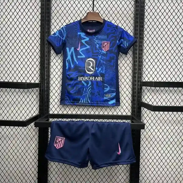 Ensemble Enfant Atlético de Madrid 2024/2025 – Second extérieur– enfant