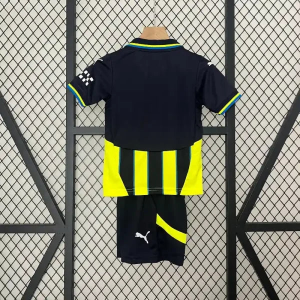 Ensemble enfant Manchester City FC 2024/2025 – Ensemble Extérieur Enfant (Maillot + Short)