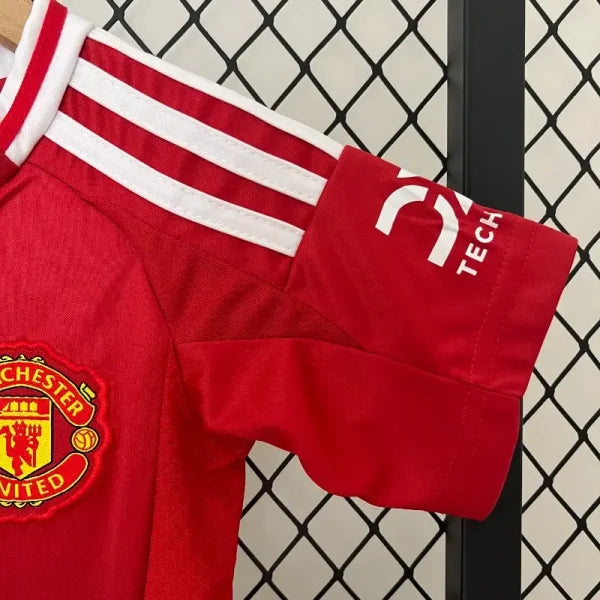 Ensemble enfant Manchester United 2024/2025 – Ensemble Domicile Enfant (Rouge)