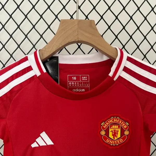 Ensemble enfant Manchester United 2024/2025 – Ensemble Domicile Enfant (Rouge)