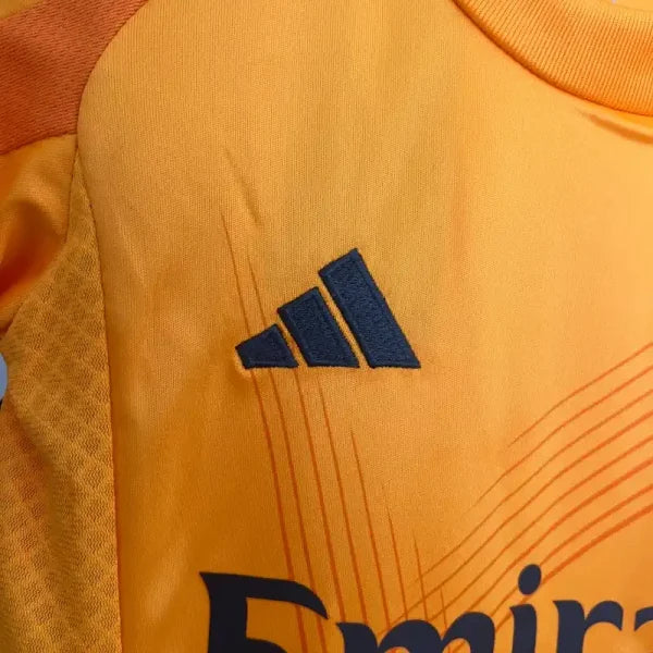 Ensemble enfant Real Madrid 2024/2025 –Extérieur- Orange
