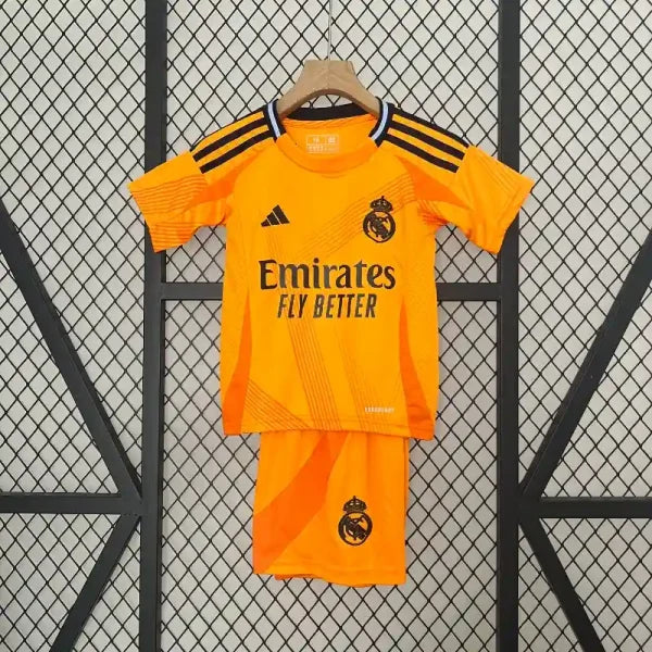 Ensemble enfant Real Madrid 2024/2025 –Extérieur- Orange