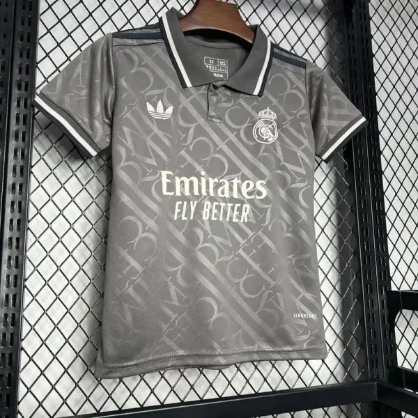 Ensemble enfant Real Madrid 2024/2025 –Edition Third Gris