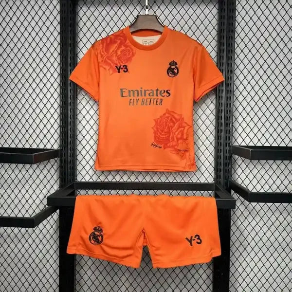 Ensemble enfant Real Madrid 2024/2025 –Edition Y3- Orange