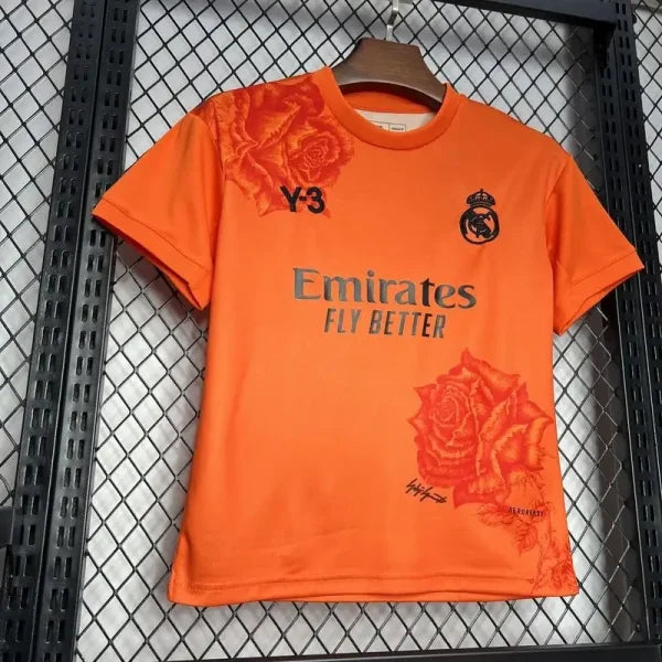 Ensemble enfant Real Madrid 2024/2025 –Edition Y3- Orange