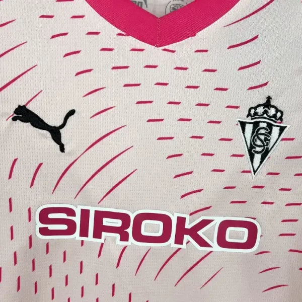 Ensemble Enfant Sporting de Gijón 2024/2025 – Troisième Maillot