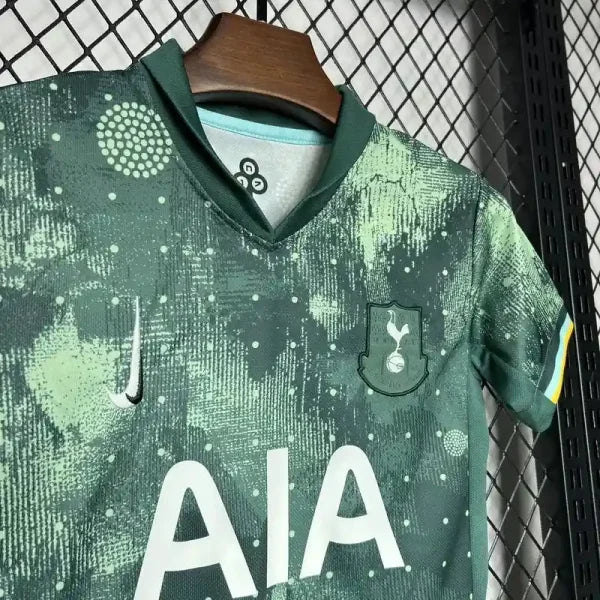Ensemble Enfant Tottenham Hotspur 2024/2025 – Maillot Second Extérieur Enfant
