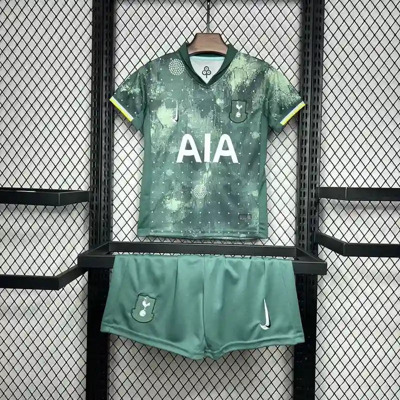 Ensemble Enfant Tottenham Hotspur 2024/2025 – Maillot Second Extérieur Enfant