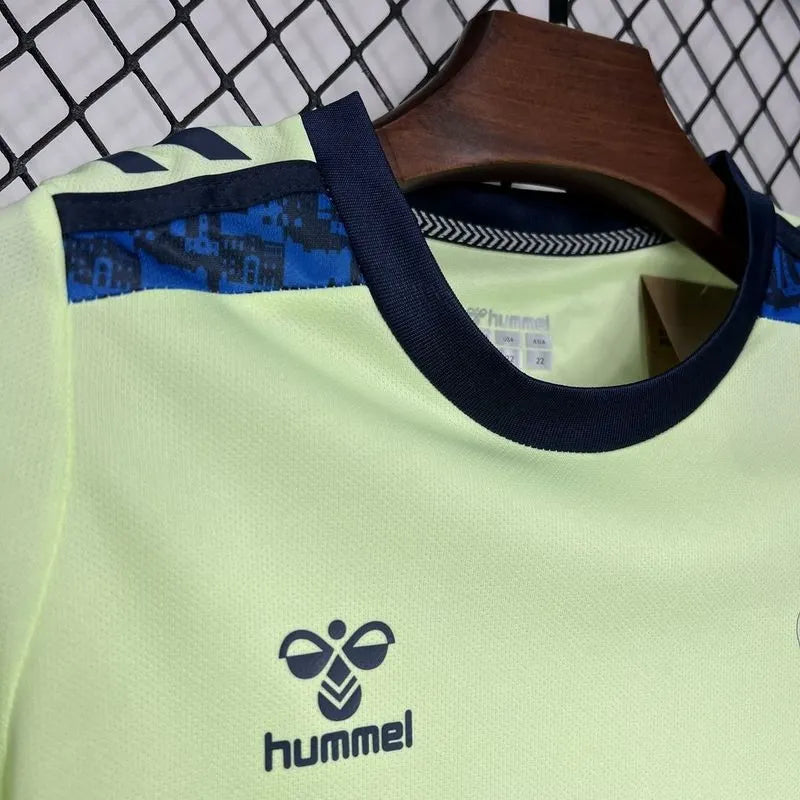 Ensemble Enfant UD Las Palmas 2024/2025 – Second Maillot Extérieur