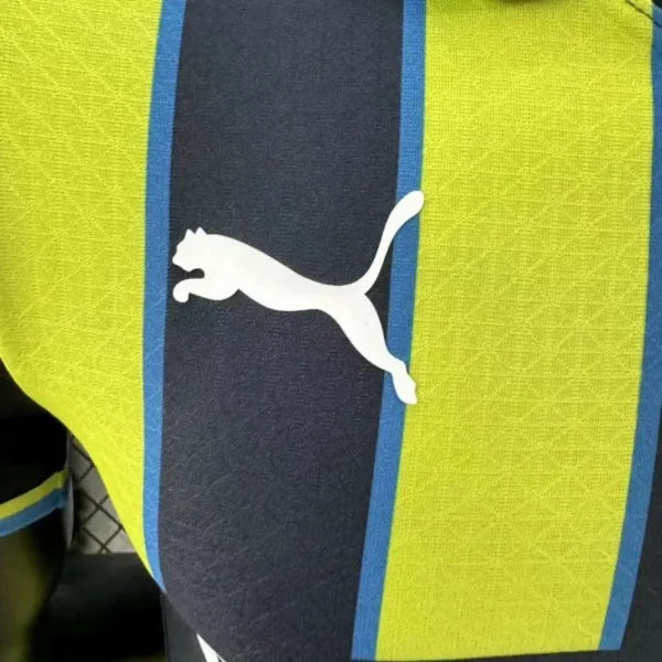 Maillot Manchester City FC 2024/2025 – Maillot Édition Spéciale Homme Noir à Bandes Jaunes