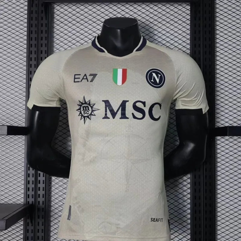 Maillot Napoli x MSC – Édition Limitée 2024/25-“Champagne”