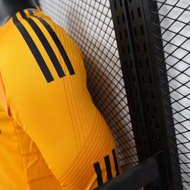 Maillot Real Madrid 2024/25 Extérieur– Orange manches longues