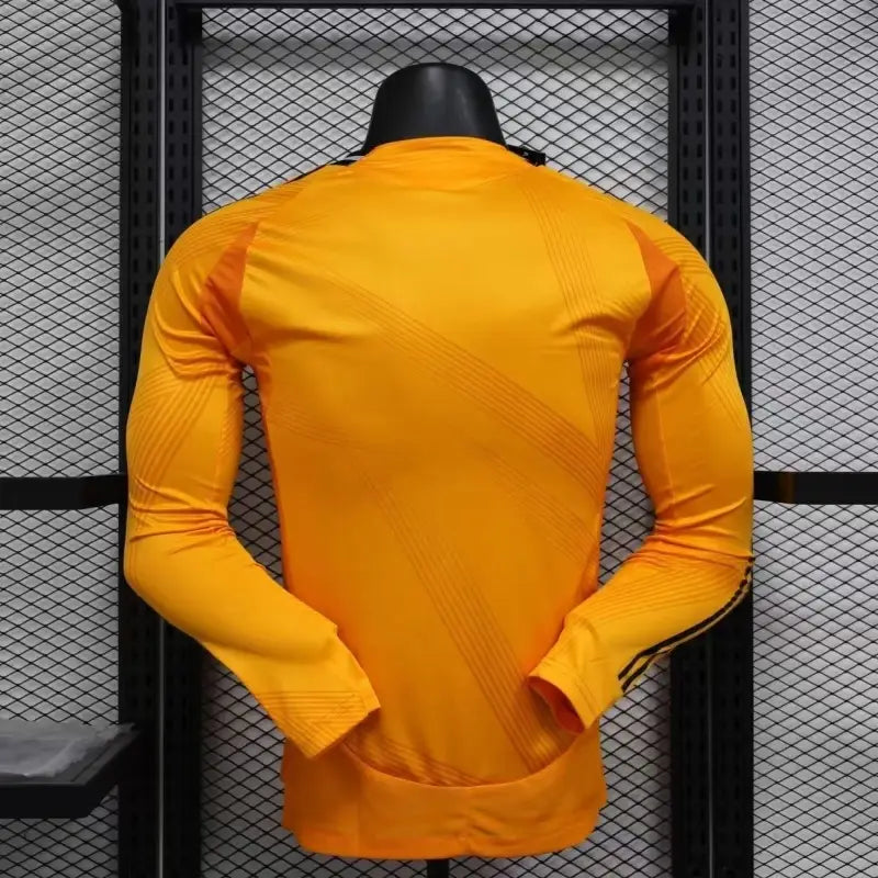 Maillot Real Madrid 2024/25 Extérieur– Orange manches longues