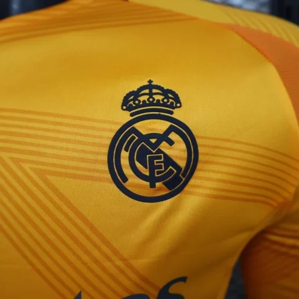Maillot Real Madrid 2024/25 Extérieur– Orange manches longues
