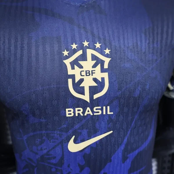 Maillot Brésil 2024/2025 Edition Spéciale Bleu- Manche Courtes