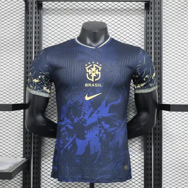 Maillot Brésil 2024/2025 Edition Spéciale Bleu- Manche Courtes