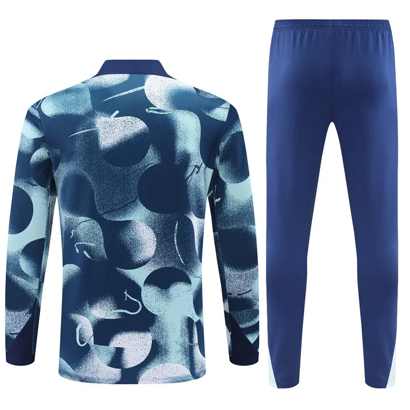 Ensemble Tottenham Hotspur 2024/2025 – Veste Camouflage Bleu Royal