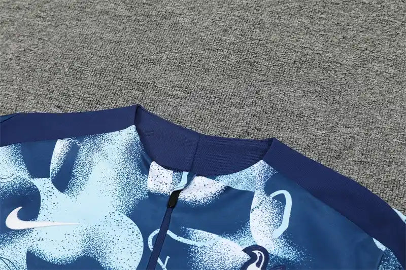 Ensemble Tottenham Hotspur 2024/2025 – Veste Camouflage Bleu Royal