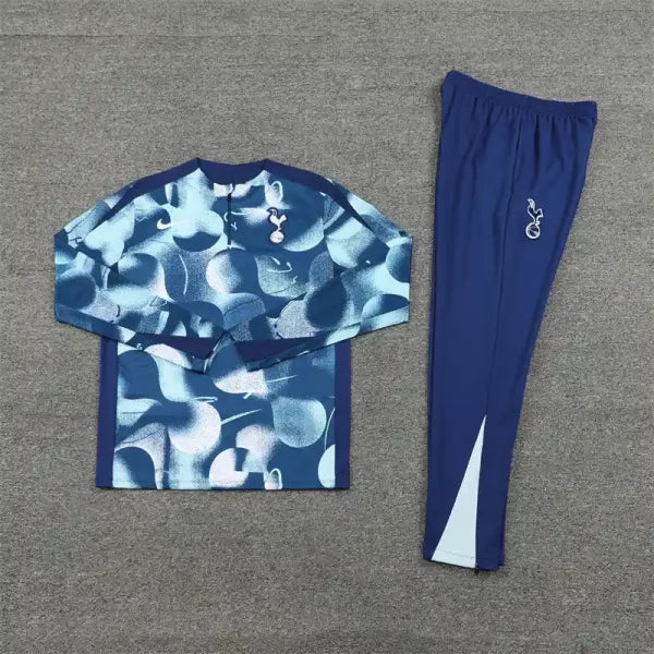 Ensemble Tottenham Hotspur 2024/2025 – Veste Camouflage Bleu Royal
