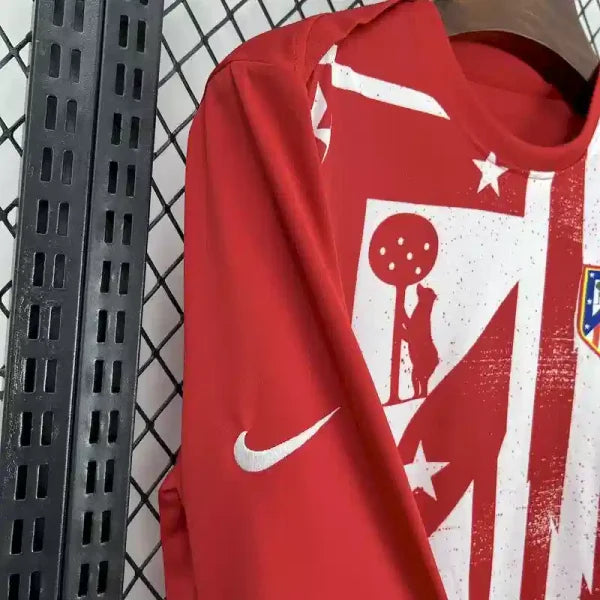 Maillot Atlético de Madrid 2025/2026 – Pré-Match Training Manches Longues – Homme