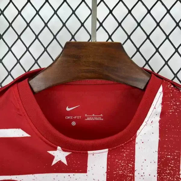 Maillot Atlético de Madrid 2025/2026 – Pré-Match Training Manches Longues – Homme