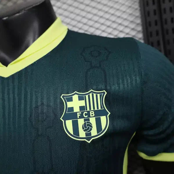 Maillot FC Barcelone 2025/2026 – Édition Spéciale Vert Jaune