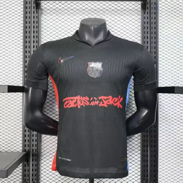 Maillot FC Barcelone 2025/2026 – Édition Spéciale Cactus Jack Extérieur– Manches courtes
