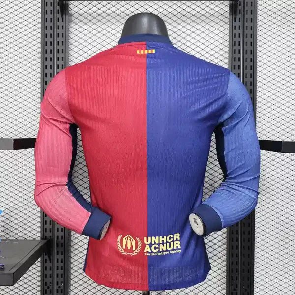 Maillot FC Barcelone 2025/2026 – Édition Spéciale Cactus Jack Domicile – Manches Longues