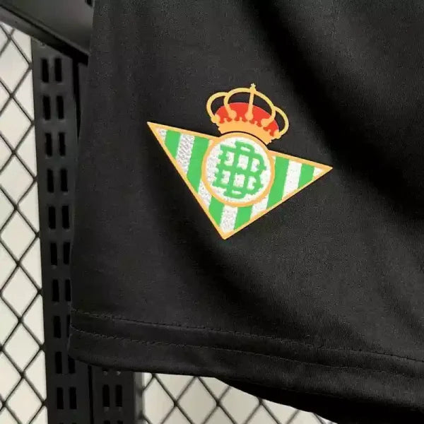Ensemble Enfant Real Betis 2025/2026 – Édition Spéciale Noire Verte – Enfant