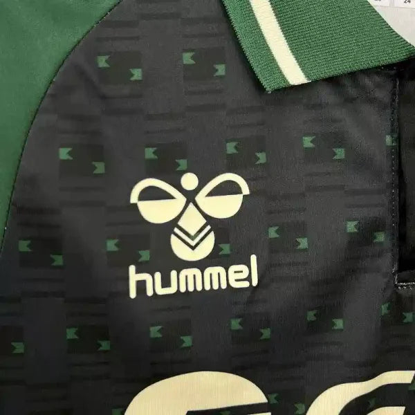 Ensemble Enfant Real Betis 2025/2026 – Édition Spéciale Noire Verte – Enfant