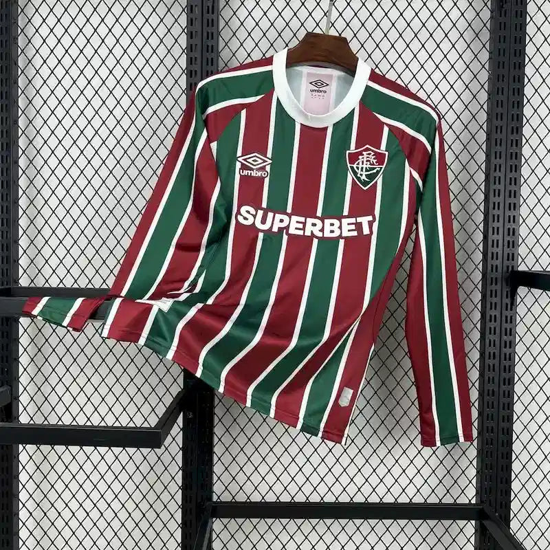 Maillot Fluminense domicile 2025/2026 – Manches longues