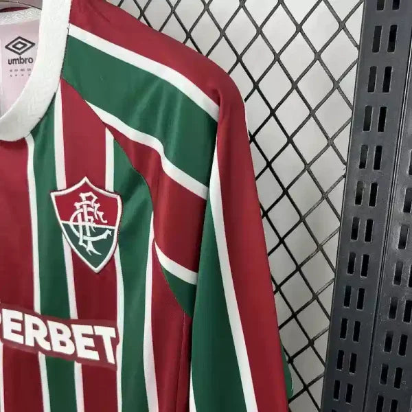 Maillot Fluminense domicile 2025/2026 – Manches longues