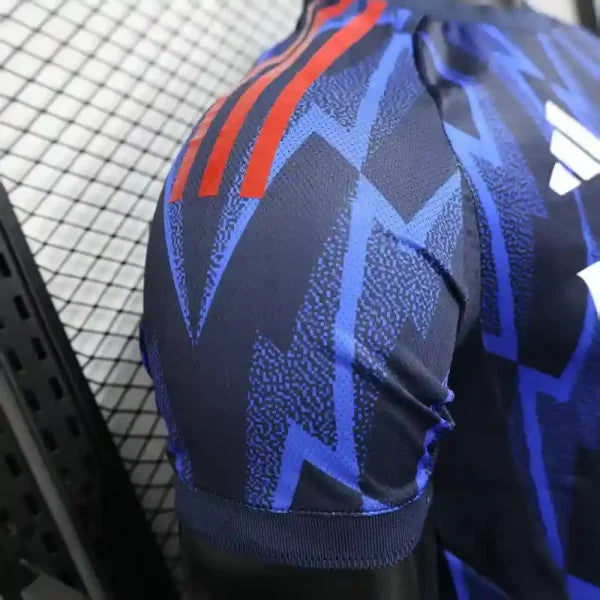 Maillot Extérieur Arsenal 2025/2026 – Bleu Marine & Accents Rouges – Homme