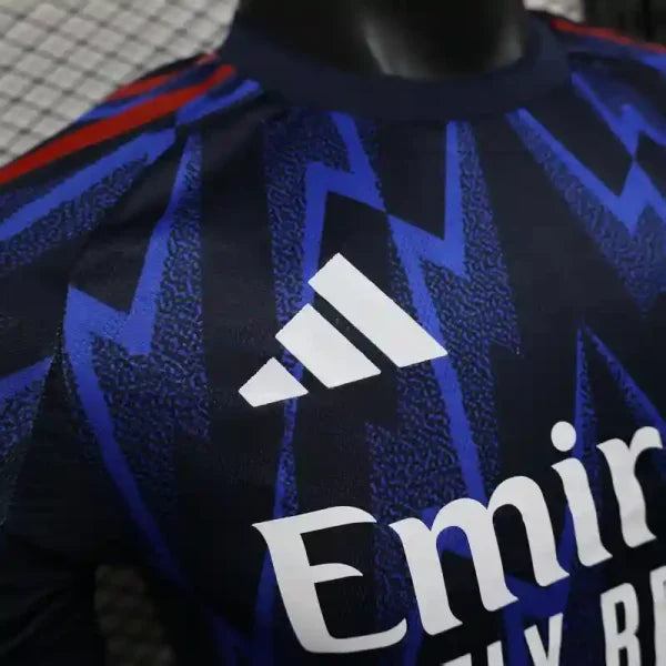 Maillot Extérieur Arsenal 2025/2026 – Bleu Marine & Accents Rouges – Homme