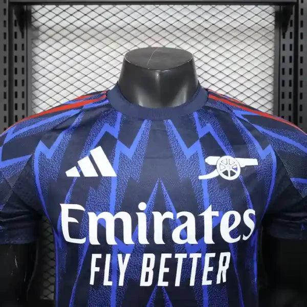 Maillot Extérieur Arsenal 2025/2026 – Bleu Marine & Accents Rouges – Homme