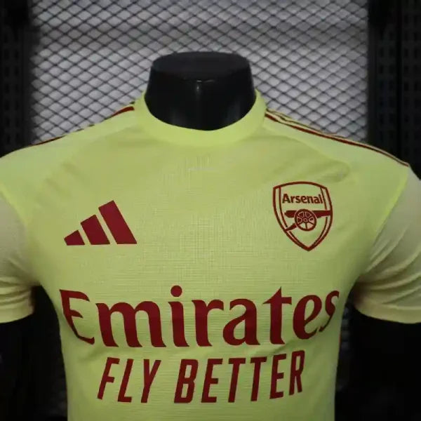Maillot Arsenal 2025/2026 – Édition Gardien-Jaune