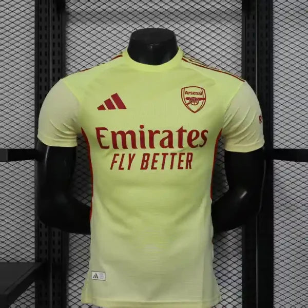 Maillot Arsenal 2025/2026 – Édition Gardien-Jaune