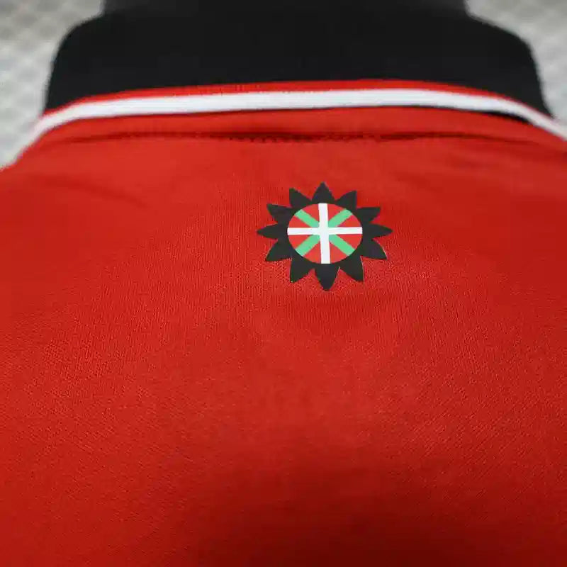 Maillot Athletic Bilbao 25/26 Domicile- Rouge et blanc Homme