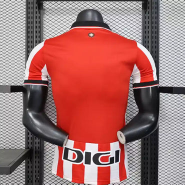 Maillot Athletic Bilbao 25/26 Domicile- Rouge et blanc Homme