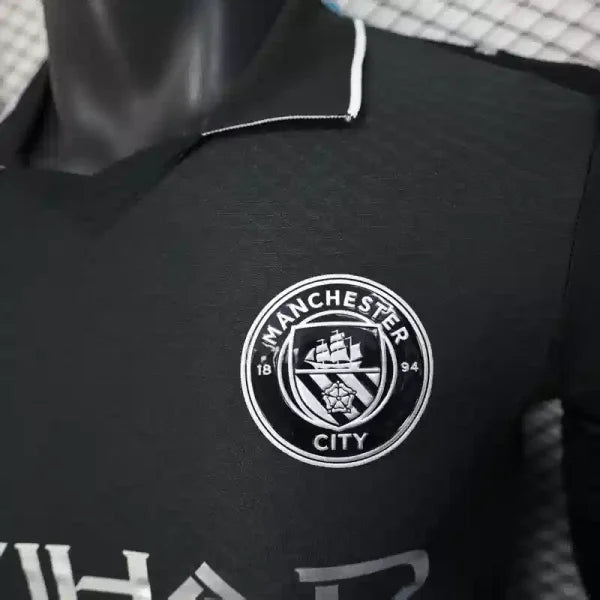 Maillot Manchester City FC 2025/2026 – Maillot Édition Spéciale Homme (Noir, Version Joueur)