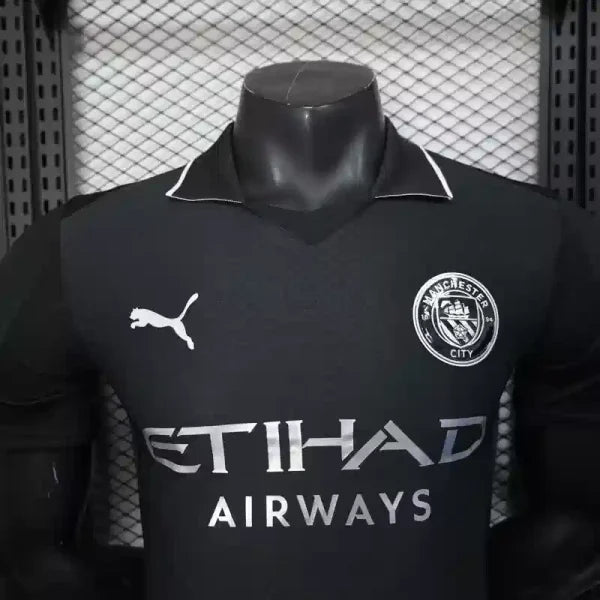 Maillot Manchester City FC 2025/2026 – Maillot Édition Spéciale Homme (Noir, Version Joueur)