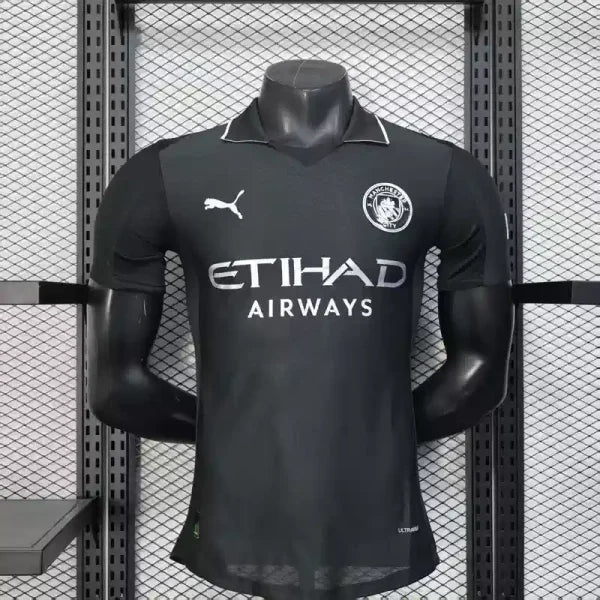 Maillot Manchester City FC 2025/2026 – Maillot Édition Spéciale Homme (Noir, Version Joueur)